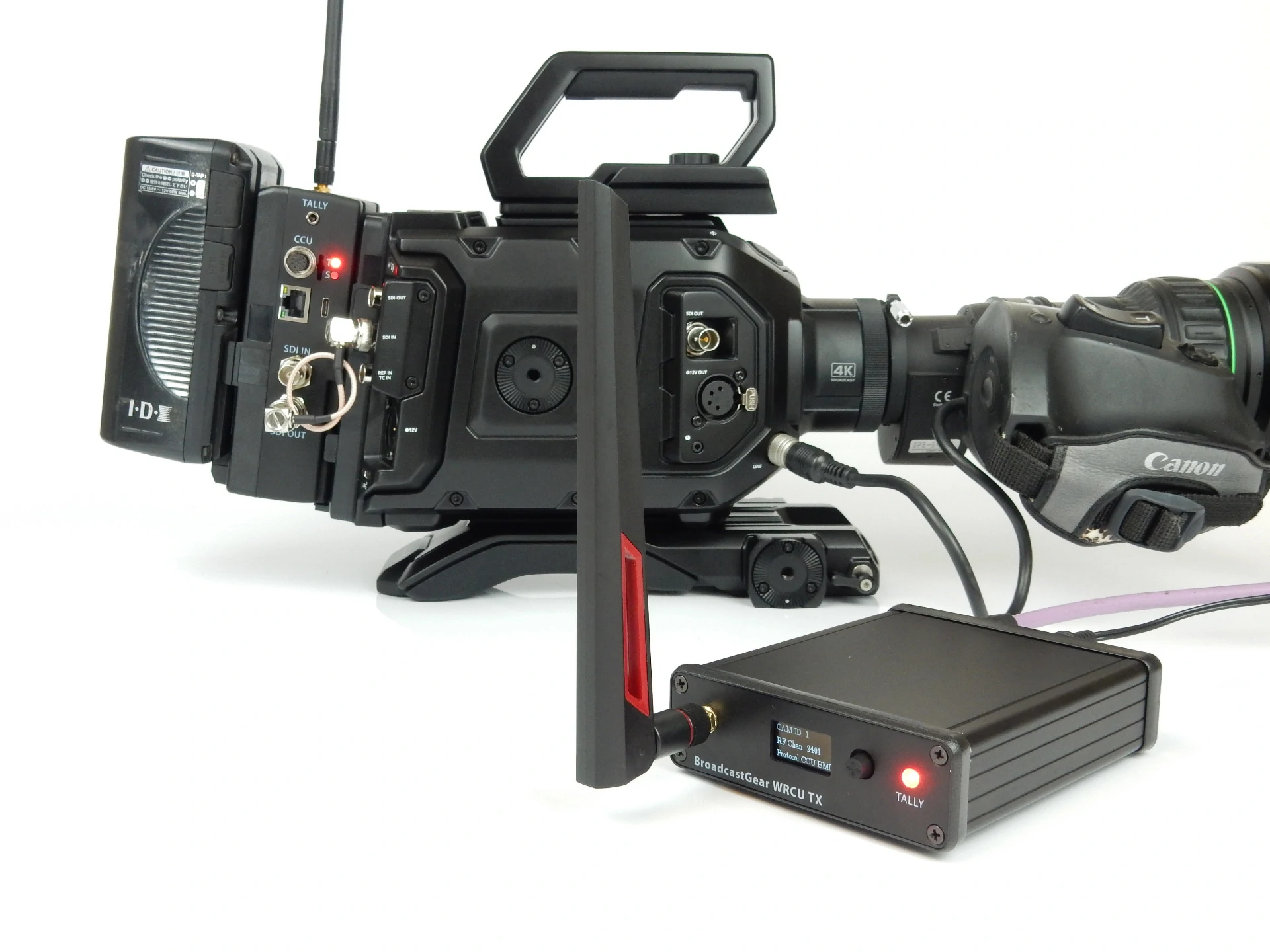 BroadcastGear WRCU - Blackmagic Wireless Remote Control Unit