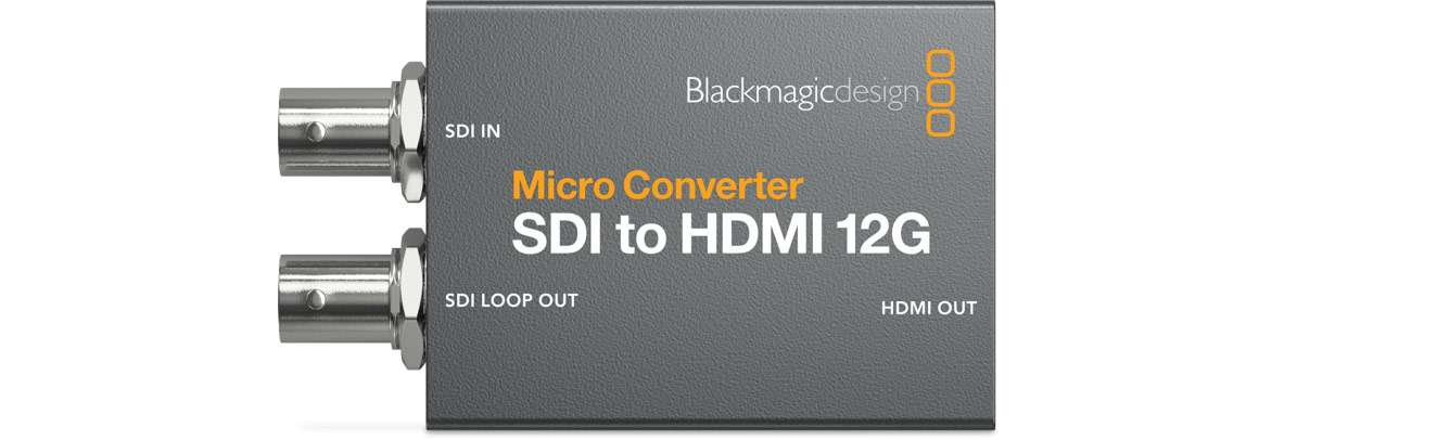 Blackmagic Micro Converter SDI to HDMI 12G
