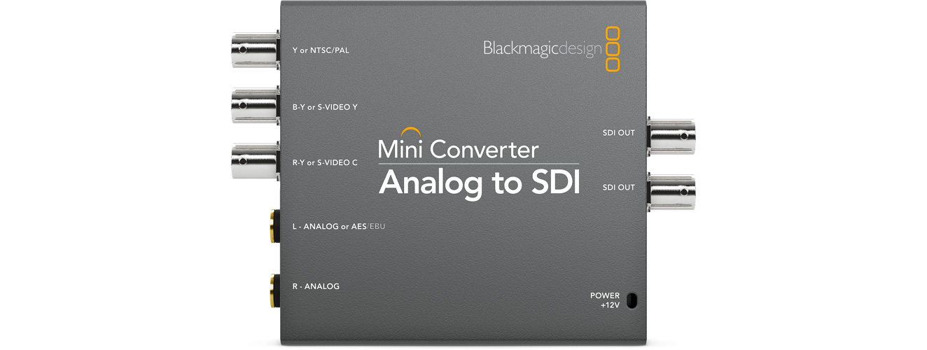 Blackmagic Mini Converter - Analog to SDI 2