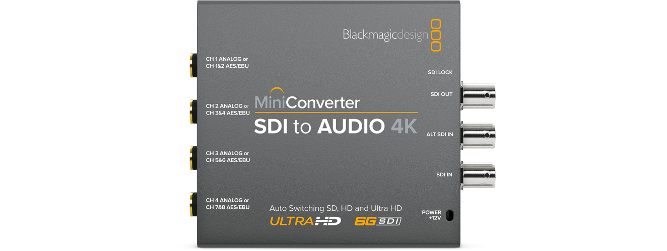 Blackmagic Mini Converter - SDI to Audio 4K