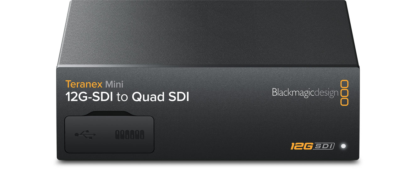 Blackmagic Teranex Mini - 12G-SDI to Quad SDI