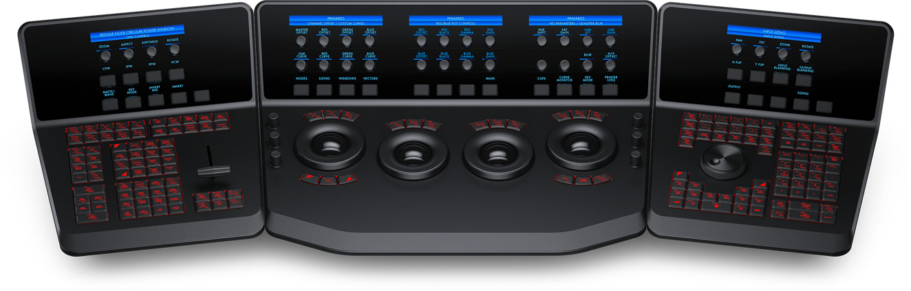 Blackmagic DaVinci Resolve Advanced Panel