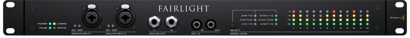 Blackmagic Fairlight Audio Interface